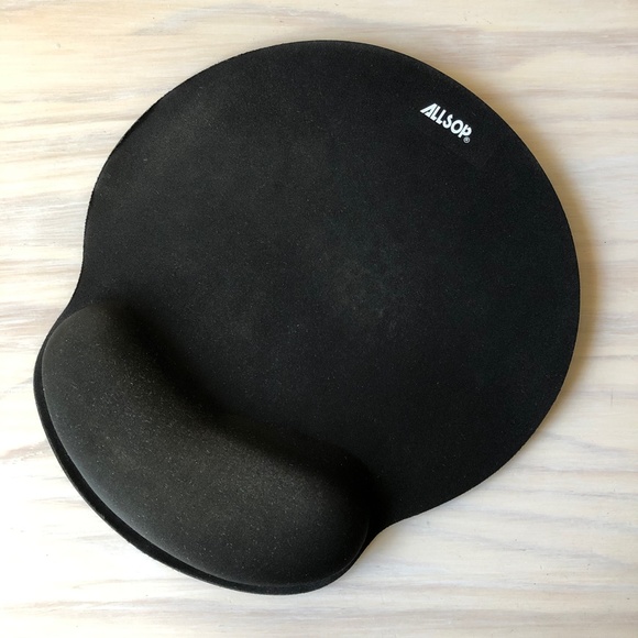 Allsop Foam Mouse Pad/Wrist Rest Combo, Black, 9x10", Ergonomic Support - Picture 15 of 15